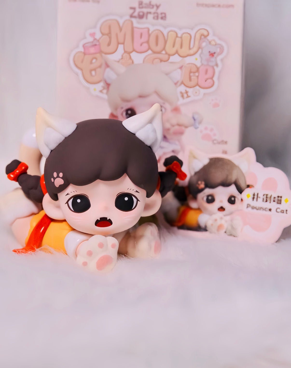 Baby ZoraaMeow Cat Face MiniSeries Blind Box Figures - Chainswhisper