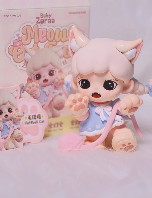 Baby ZoraaMeow Cat Face MiniSeries Blind Box Figures - Chainswhisper