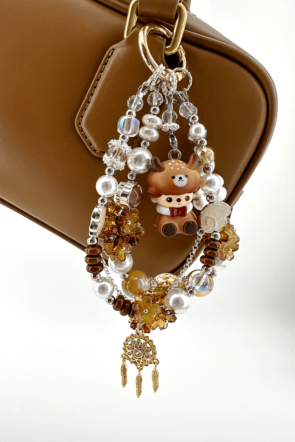 Livestream lucky blind bag Popbean Crystal Pearl Phone Bag Chains Ramdom - Chainswhisper