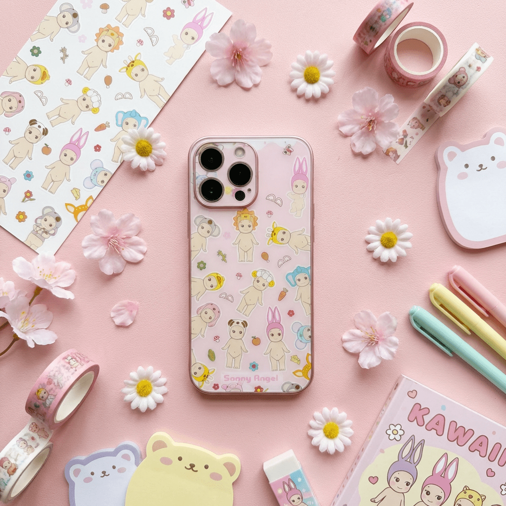 Sonny Angel Strawberry Love Series DIY Phone Case - TYPE1 - Chainswhisper