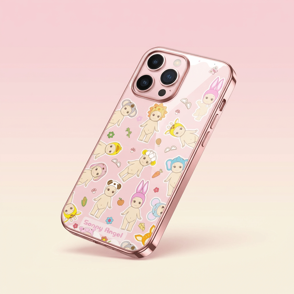 Sonny Angel Strawberry Love Series DIY Phone Case - TYPE1 - Chainswhisper