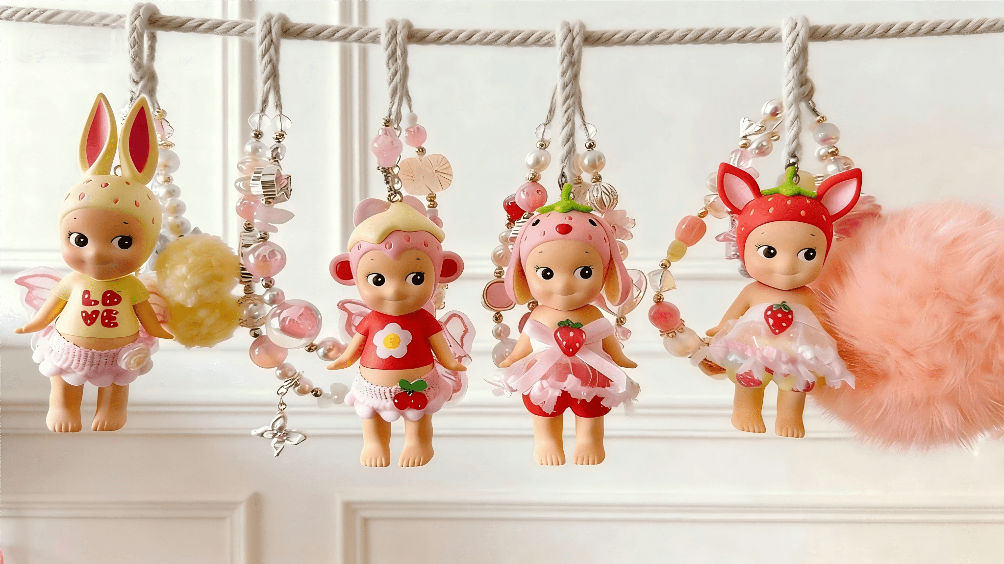 Sonny Angel Strawberry Love Series Single & Whole case - Chainswhisper