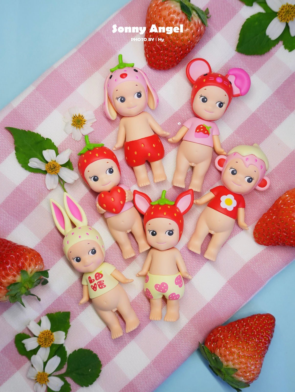 Sonny Angel Strawberry Love Series Single & Whole case - Chainswhisper